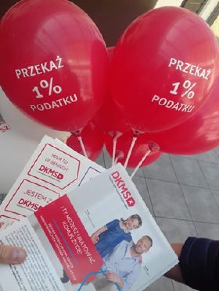 Wolontariusze dla Rafała. Akcja fundacji DKMS w Nowym Dworze Gdańskim