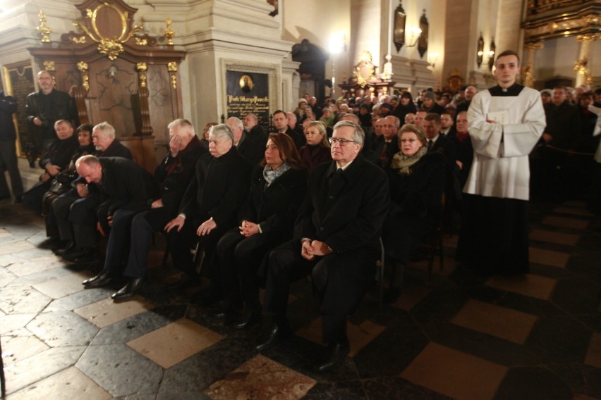 Znane osobistości na pogrzebie biskupa Tadeusza Pieronka
