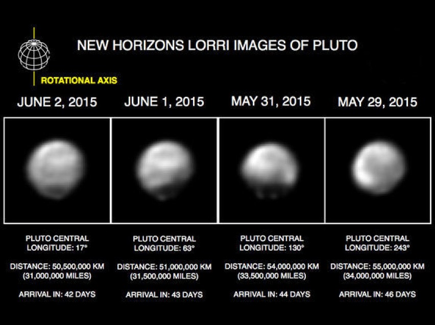 Pluton zdradzi nam swoje tajemnice. Za niecały miesiąc sonda New Horizons przeleci nad planetą karłowatą