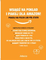 Szukasz pracy? Infobus firmy Amazon dziś i jutro będzie w Wągrowcu 