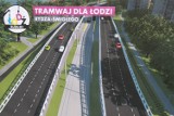 Remont al. Rydza-Śmigłego w Łodzi [MAPA ZDJĘCIA] Początek projektu Tramwaj dla Łodzi