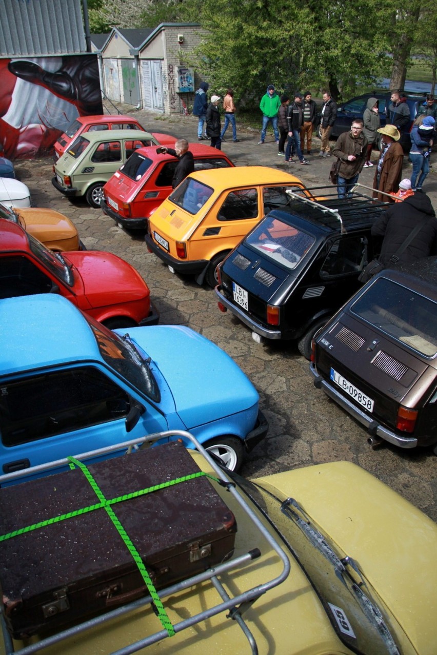 Fani Fiatów 126 p spotkali się w Lublinie [ZDJĘCIA]