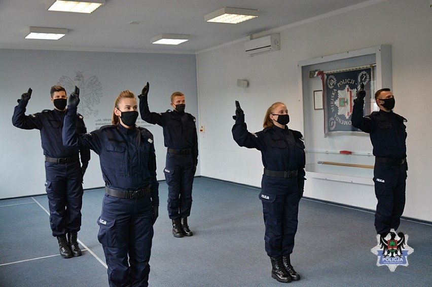 Nowi policjanci w Wałbrzychu