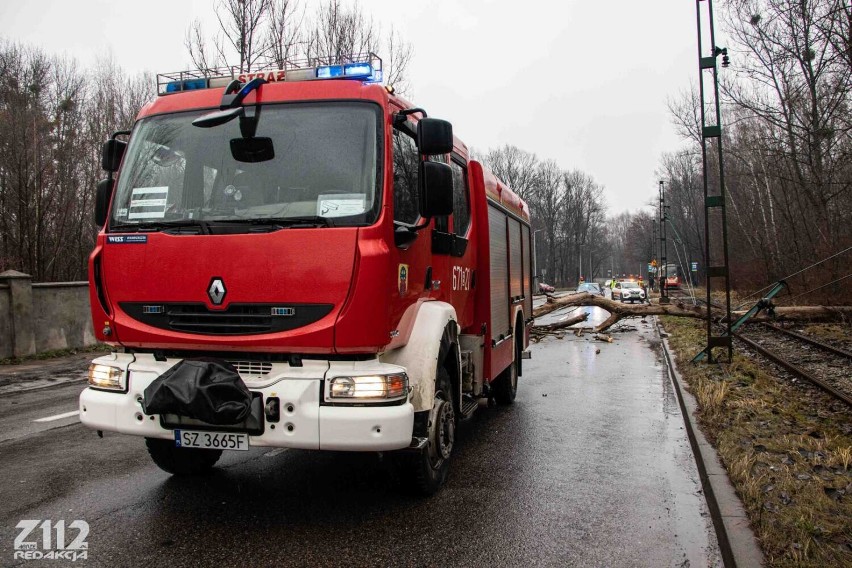 Wypadek na ulicy Makoszowskiej w Zabrzu....