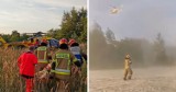 Zderzenie łodzi ze skuterem wodnym na Pogorii IV. Groźny wypadek. Dwie osoby trafiły do szpitala. Lądował śmigłowiec LPR 