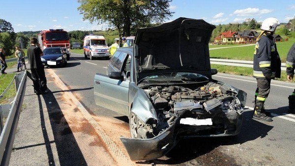 Wypadek w Paszynie: pięć osób trafiło do szpitala [ZDJĘCIA]