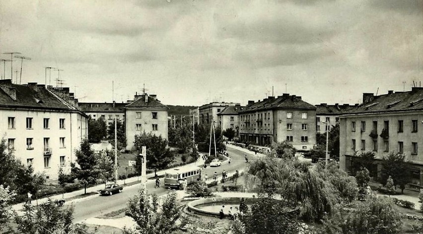 Ulica Norwida, widok od ulicy Sikorskiego na osiedlu Milica