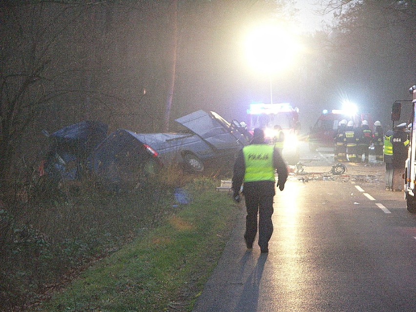 Śmiertelny wypadek na trasie Krotoszyn - Sulmierzyce