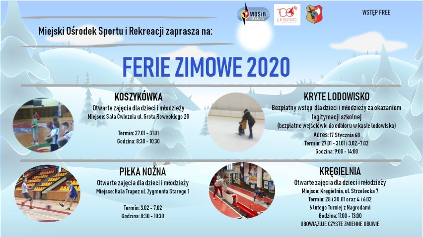 Ferie w Lesznie 2020