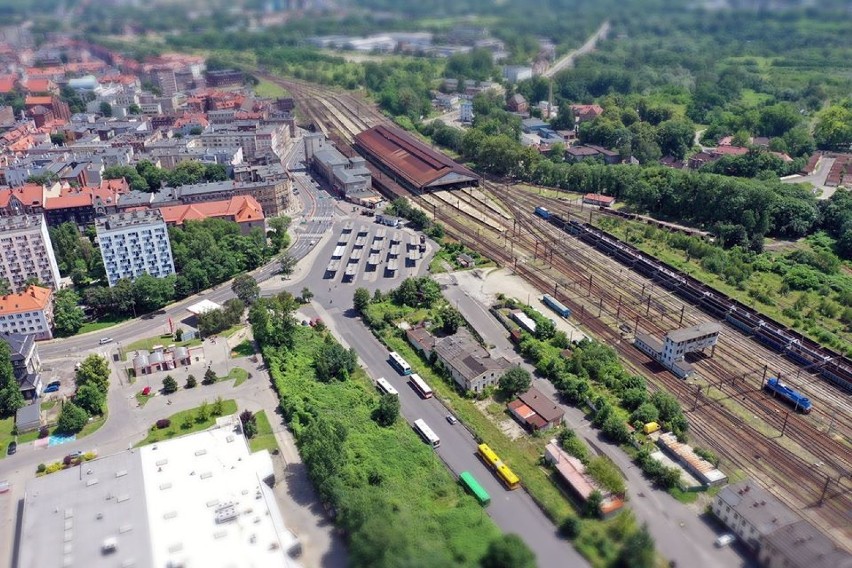 Bytom z lotu ptaka. Na pierwszy ogień: Śródmieście oraz...