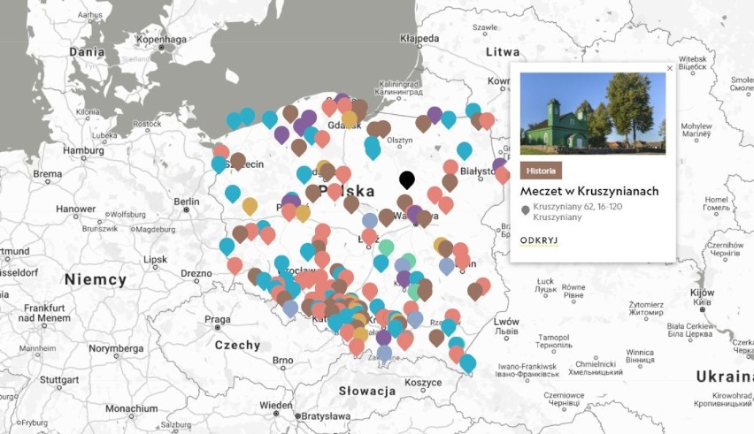  Meczet w Kruszynianach wyróżniony na interaktywnej mapie National Geographic