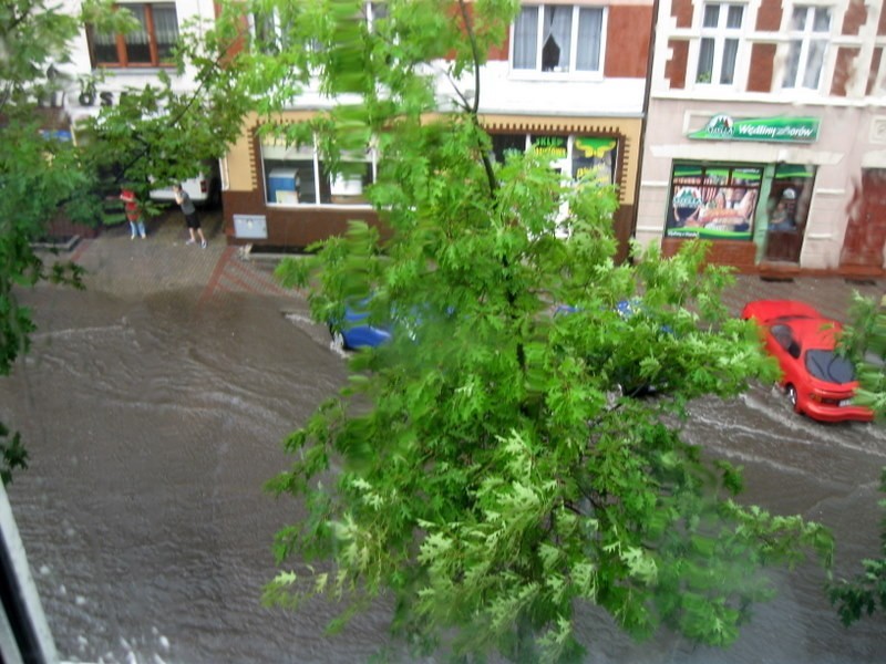 Po ulewie w Kwidzynie: fotorelacja Internauty