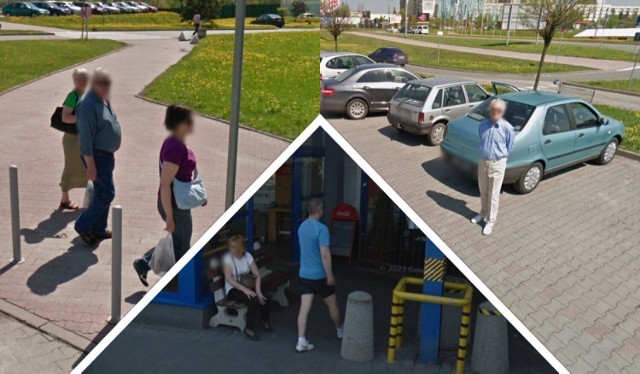 Kielczanie na zakupach. Zobacz przyłapanych przez Google Street View na kolejnych slajdach>>>>