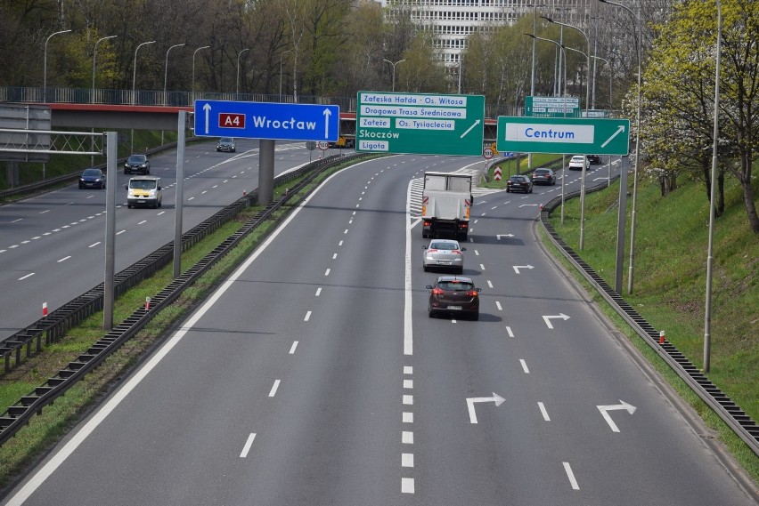 Autostrada A4 w Katowicach - Murckowska