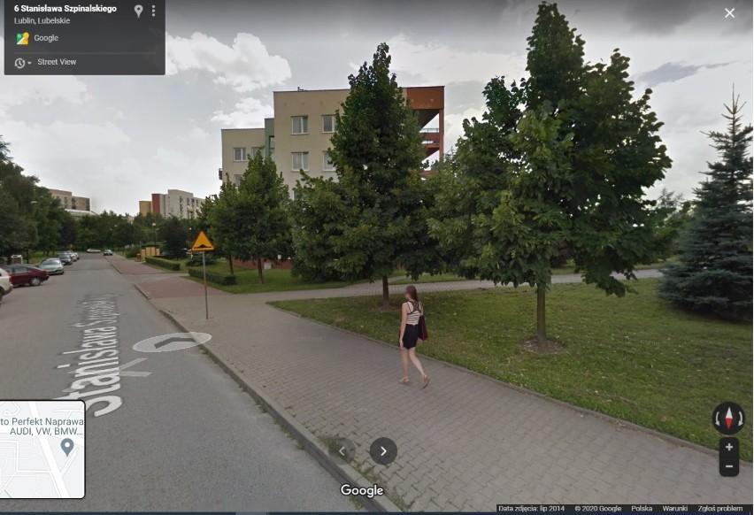 Mieszkańcy os. Czechów w Lublinie. Sprawdź, czy wpadłeś w oko kamery Google Street View. Zobacz zdjęcia