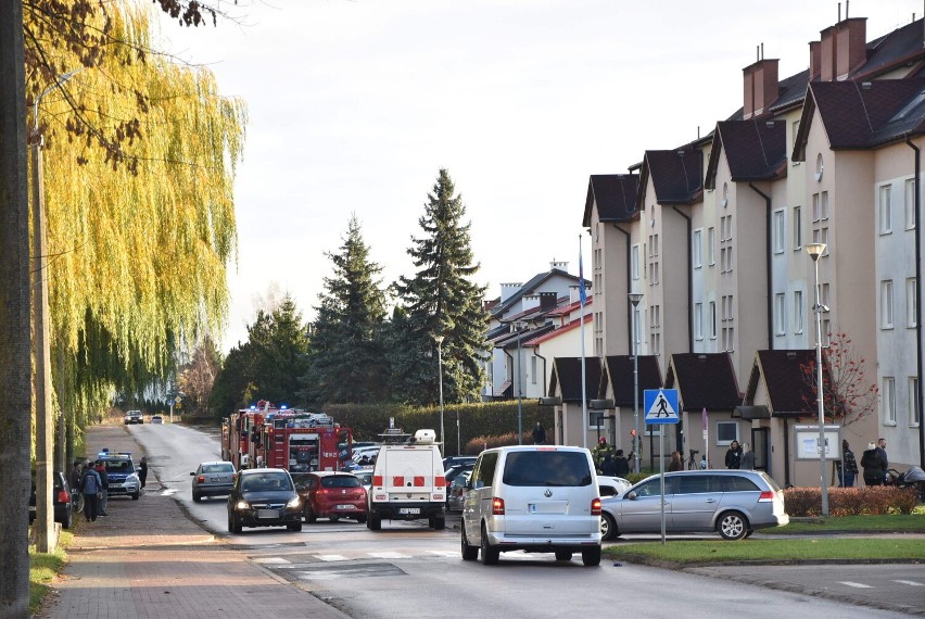 Malbork. Po pożarze na ul. Michałowskiego policja ma wstępne ustalenia. Spłonęło mieszkanie