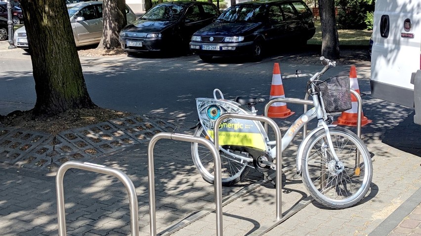 Dodatkowa stacja roweru publicznego przy Urzędzie Miasta Zduńska Wola