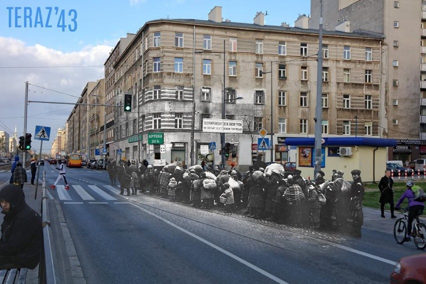 Wzruszający album. Dzisiejsza Warszawa i Powstanie w Getcie....