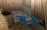 Kontrabanda, wyceniona na prawie 202 tys. zł., ukryta w stodole        