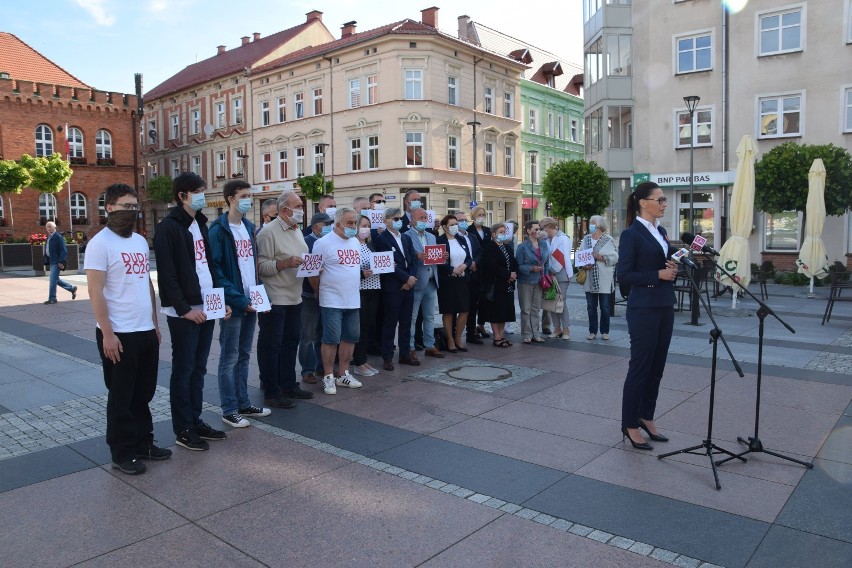 Poseł Małgorzata Golińska mobilizuje elektorat przed II turą [zdjęcia]