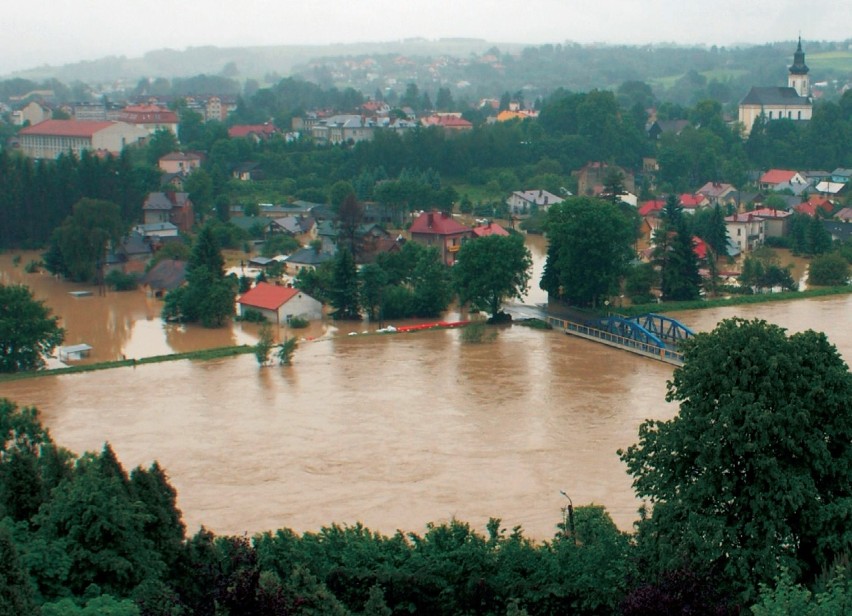 Powódź w Tuchowie, czerwiec 2010