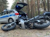 Wypadki z udziałem motocykli na terenie powiatu bełchatowskiego. Policja wyjaśnia przyczyny