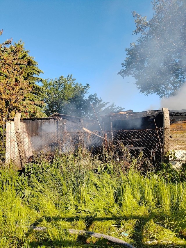 W miniony weekend na terenie powiatu brodnickiego doszło do pożaru altanek. Tonął także 50-letni mężczyzna i potrącono pieszych