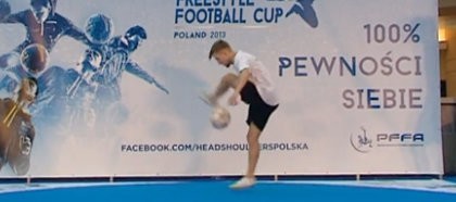 Daniel Mikołajek najlepszy w Head and Shoulders Freestyle Football Cup (FILMY)