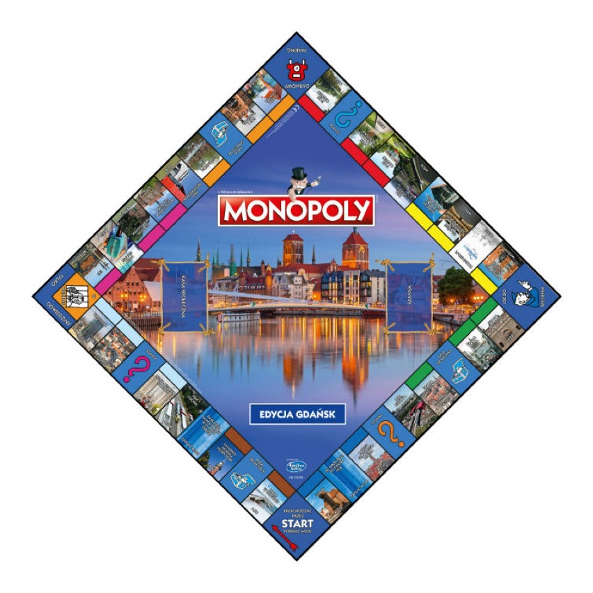 Nowa plansza gdańskiej edycji gry Monopoly