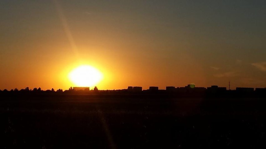 Zachody słońca nad Inowrocławiem [zdjęcia]