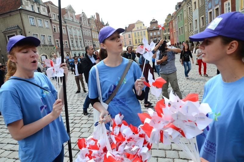 Poznań - Happening w ramach obchodów Światowego Dnia Wiatru [ZDJĘCIA]