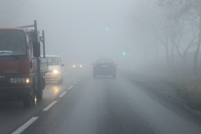 Mgła spowiła w czwartek rano Poznań