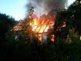 Potężny pożar w Pomiłowie. Wybuch butli gazowych ZDJĘCIA, WIDEO - finał śledztwa
