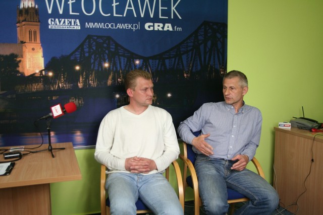 Od lewe: Dariusz Kopczyński i Piotr Kwiatkowski