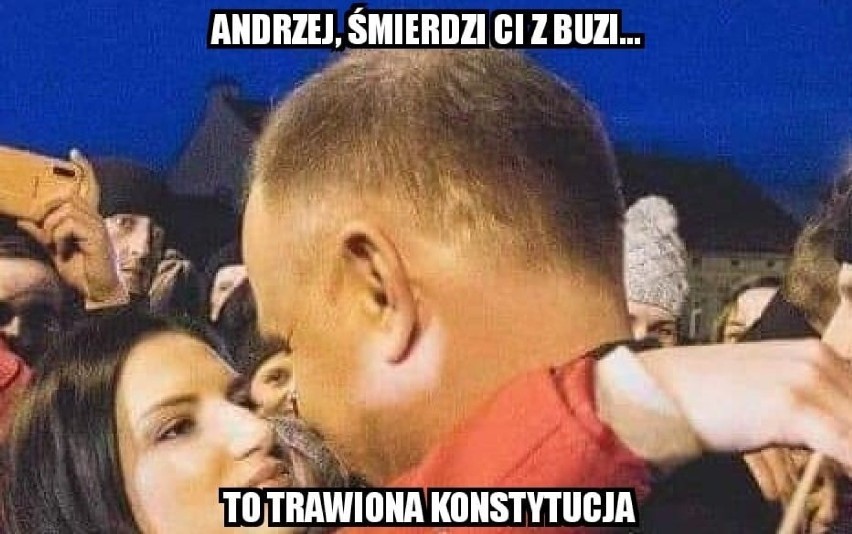 Andrzej Duda i Jolka Rosiek to źródło memów. Internauci znów tworzą memy z prezydentem. Czy Andrzej Duda ma psychofankę? [24.02.2020 r.]