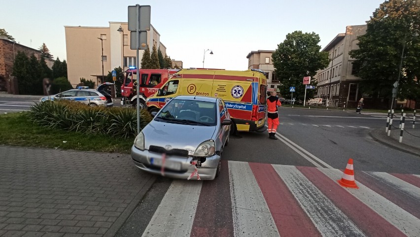 Wypadek w Kaliszu. Kierująca samochodem osobowym potrąciła...