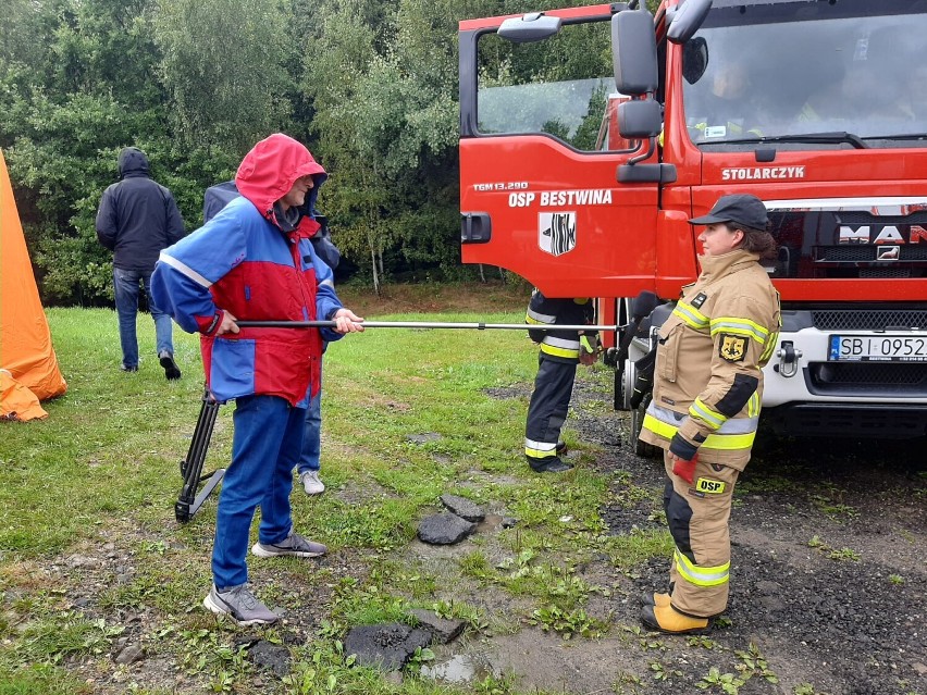 Ćwiczenia Kompanii Gaśniczej OSP nr 2 Śląskiej Brygady...