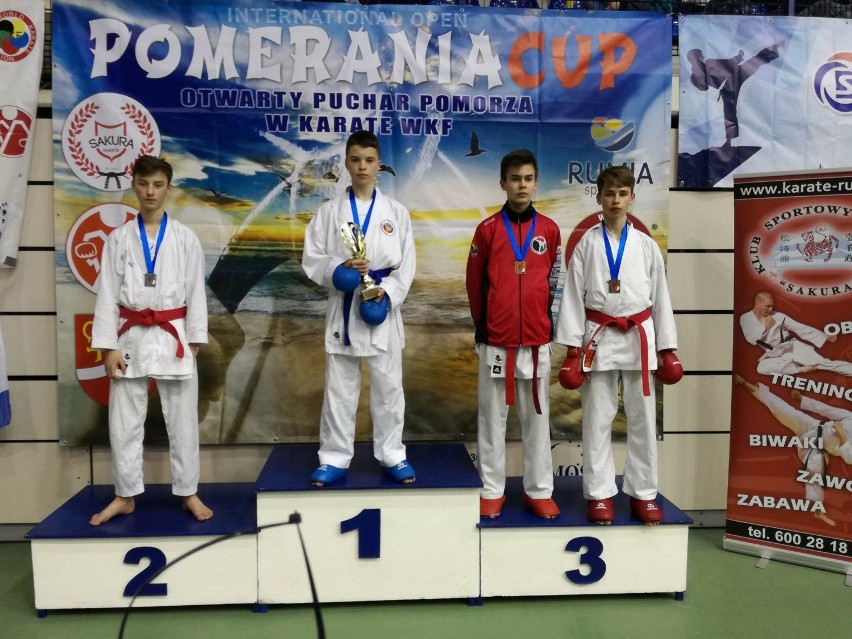 Pleszewski Klub Karate zdobył sześć medali na Międzynarodowym Turnieju Karate "Pomerania Cup", który odbył się w Rumii  