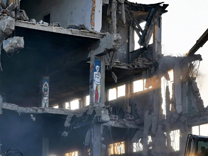 Wyburzenie budynku przy Męczenników Majdanka w Lublinie. Zobacz zdjęcia