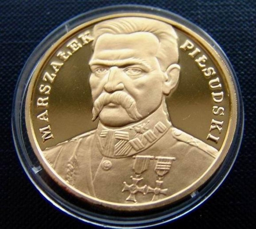 Moneta 500 000. Marszałek Piłsudski