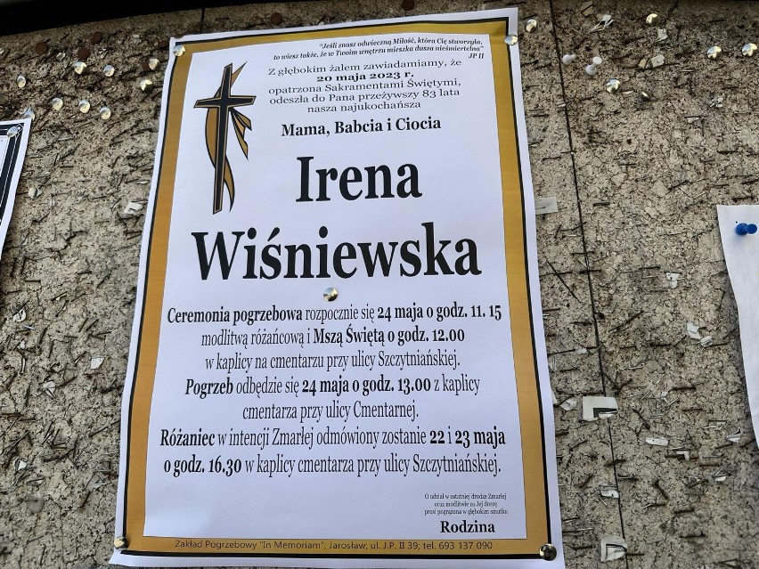 Mieszkańcy Jarosławia, którzy zmarli w ostatnich dniach. Zobacz ich klepsydry [KLEPSYDRY, 16 - 31.05.2023]