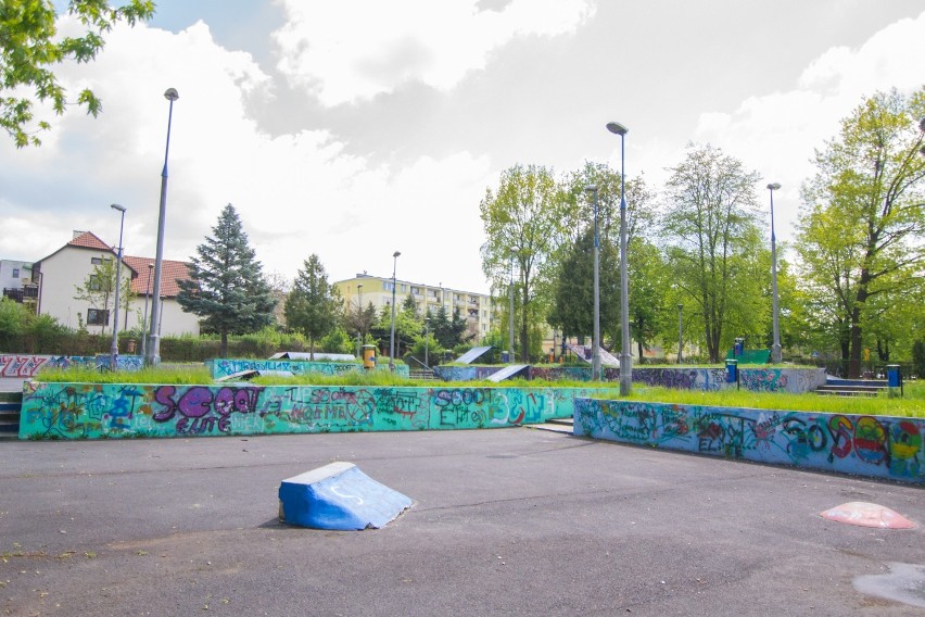 Skatepark do przebudowy