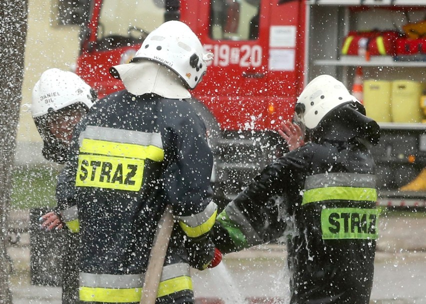 Krasnystaw. Doszczętnie spłonął warsztat samochodowy