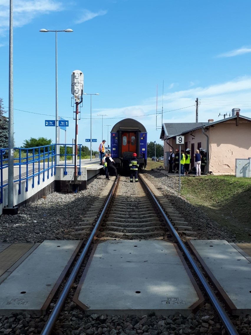 Tragiczny wypadek na torach w Mrzezinie 26.07.2019