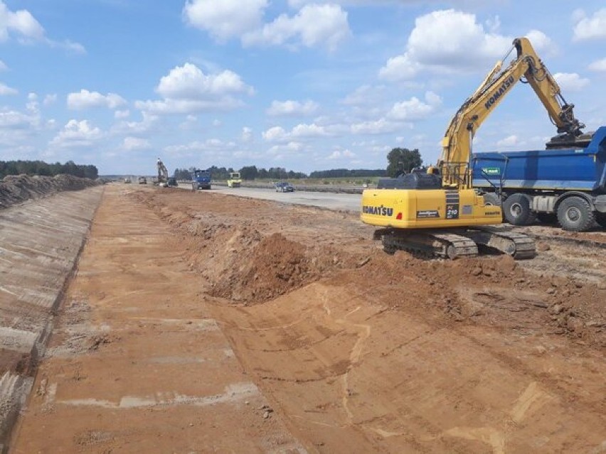 Budowa autostrady A1 Tuszyn - Piotrków Trybunalski