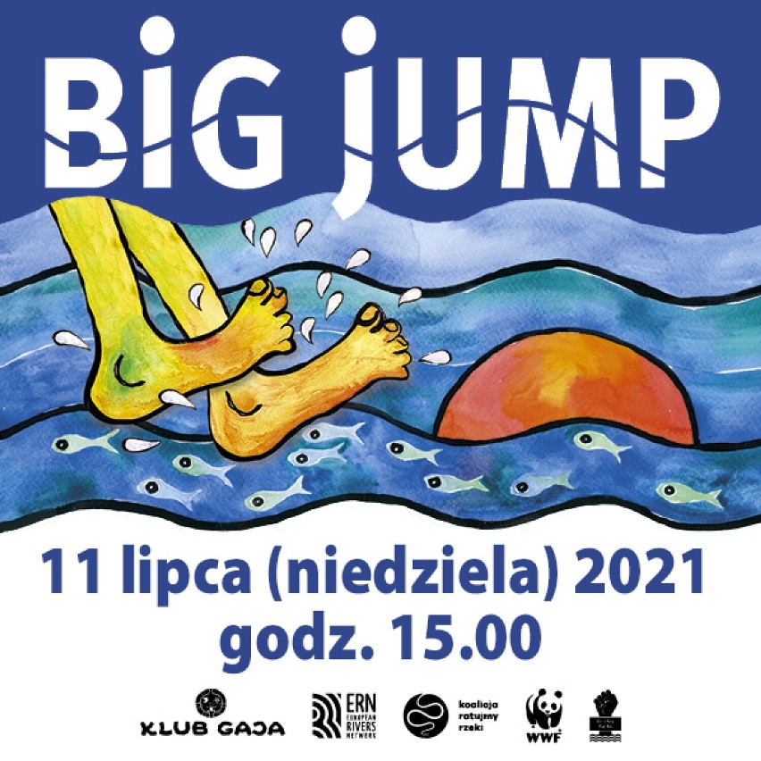 Big Jump 2021 w powiecie puckim. W niedzielę (11.07.2021) wejdź do wody i pokaż, że zależy ci na ochronie rzek, mórz, zatok i innych akwenów