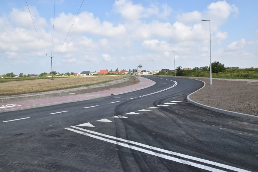 Gmina Września zakończyła kolejną inwestycję drogową [FOTO]