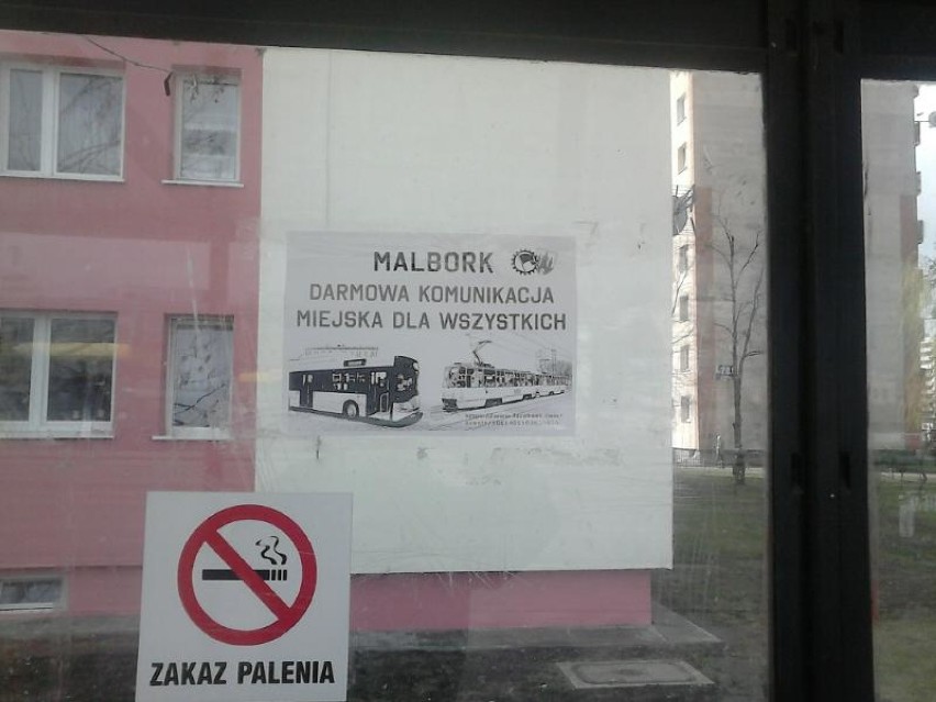 Narodowcy z Malborka chcą bezpłatnej komunikacji miejskiej