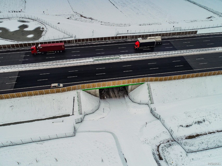 Budowa autostrady A1 w okolicach Radomska, Kamieńska i...