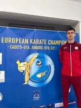 Michał Florczak w czołowej ósemce Mistrzostw Europy Karate WKF 